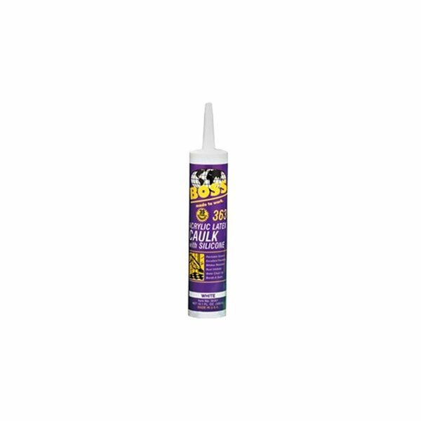 Swivel 142294 10 oz Boss 363 50 Year Acrylic Latex Non-Sag Sealant with Silicone, Brown SW3585785